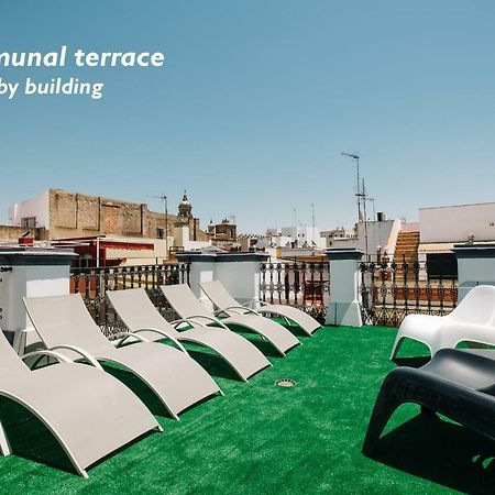 Hostly Acetres 1A Loft In City Center, Comunal Terrace, Fibre,Parking Optional セビリア エクステリア 写真